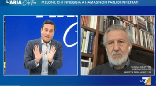 Gaza, Odifreddi 'gela' Parenzo in tv: &quot;Hamas è ala estrema della resistenza palestinese&quot;