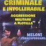 Al corteo di Milano fotomontaggio choc con Meloni vestita da gerarca nazista