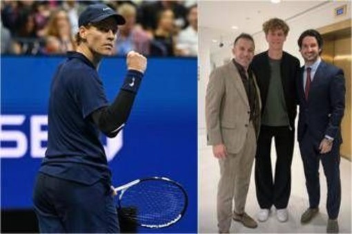 Sinner, incontri speciali a Doha: l'abbraccio con Pato e Del Piero