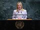 Meloni, il discorso all'Onu: &quot;Serve una svolta, l'Italia c'è&quot;