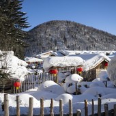 Cina, area turistica panoramica su ghiaccio e neve apre nello Heilongjiang