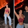 Diletta Leotta, la foto davanti all'Etna in eruzione scatena la polemica: "Cattivo esempio" Diletta Leotta, la foto davanti all'Etna in eruzione scatena la polemica: "Cattivo esempio"