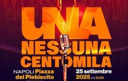 'Una nessuna centomila' stasera a Napoli, gli ospiti dell'evento contro la violenza sulle donne