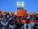 Sinner, &quot;Si na' pret&quot; e Kyrgios in lacrime: cori e cartelloni al Foro Italico