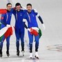 Milano Cortina, oro Italia in inseguimento squadre pattinaggio velocità: chi sono i campioni olimpici Ghiotto, Giovannini e Malfatti Milano Cortina, oro Italia in inseguimento squadre pattinaggio velocità: chi sono i campioni olimpici Ghiotto, Giovannini e Malfatti
