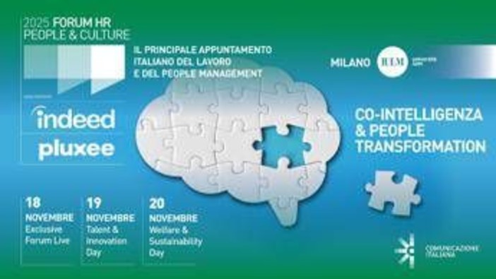 Lavoro, Forum Hr-People & culture 2025: oltre 3.000 partecipanti e 380 speaker Lavoro, Forum Hr-People & culture 2025: oltre 3.000 partecipanti e 380 speaker