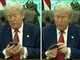 Trump e il telefono che disturba. Sorpresa, è il suo - Video