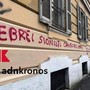 "Ebrei sionisti cancro del mondo", la scritta choc sul Lungotevere "Ebrei sionisti cancro del mondo", la scritta choc sul Lungotevere