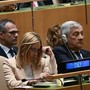Meloni a New York rilancia sulla Palestina: &quot;Flotilla irresponsabile, usata contro il governo&quot;