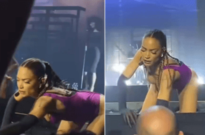 Elodie, fan 'invadente' la riprende da vicino: lei si infuria e lo allontana Elodie, fan 'invadente' la riprende da vicino: lei si infuria e lo allontana