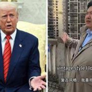 Trump e la guerra dei dazi, Cina schiera il clone di Donald - Video