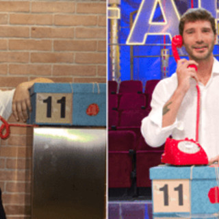 Stefano De Martino, il figlio Santiago lo imita e 'conduce' Affari Tuoi: l'incredibile somiglianza