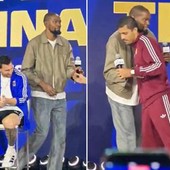 Messi 'ignorato' da Durant, De la Fuente fischiato: la conferenza show prima della finale dei Mondiali Messi 'ignorato' da Durant, De la Fuente fischiato: la conferenza show prima della finale dei Mondiali