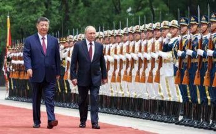 Cina-Russia, Putin a Pechino. Xi: "Tra noi relazione solida basata su fiducia reciproca" Cina-Russia, Putin a Pechino. Xi: "Tra noi relazione solida basata su fiducia reciproca"