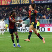 Scatto salvezza Genoa, Cagliari battuto 3-0 Scatto salvezza Genoa, Cagliari battuto 3-0