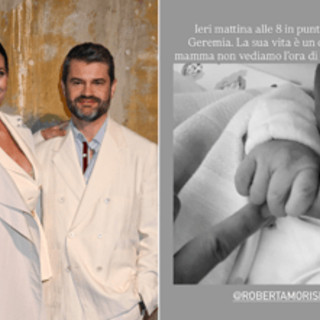 Roberta Morise e Enrico Bartolini genitori bis: "È arrivato Geremia" Roberta Morise e Enrico Bartolini genitori bis: "È arrivato Geremia"