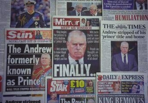 L'ex principe Andrea perderà anche il titolo di viceammiraglio