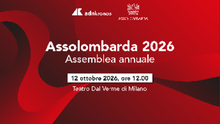 Assolombarda, il 12 ottobre l'assemblea: diretta streaming su Adnkronos a partire dalle 12 Assolombarda, il 12 ottobre l'assemblea: diretta streaming su Adnkronos a partire dalle 12