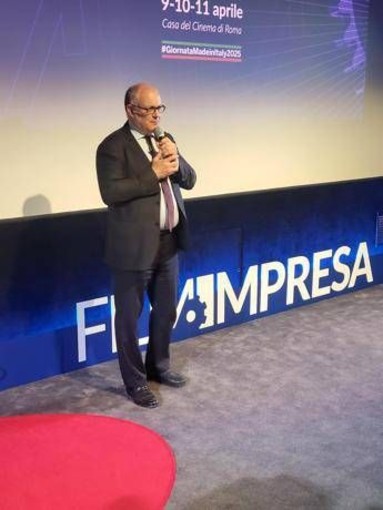 Roma, Gualtieri a Premio Film Impresa: &quot;Città dell'industria, dell'innovazione e del digitale&quot;