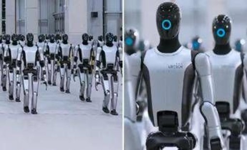 Il primo esercito di robot, l'annuncio dalla Cina Il primo esercito di robot, l'annuncio dalla Cina