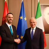 Piantedosi a Tirana incontra l’omologo albanese “Ottima collaborazione” Piantedosi a Tirana incontra l’omologo albanese “Ottima collaborazione”