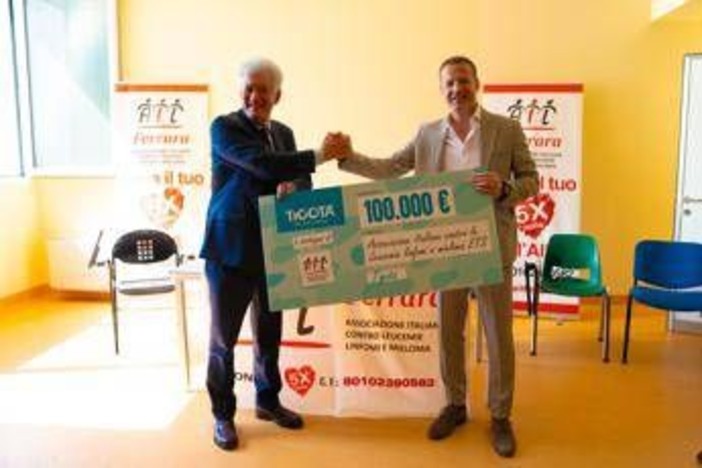 Cure domiciliari onco-ematologiche, Ail riceve 100mila euro da campagna Tigotà