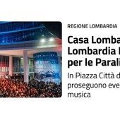 Oltre 30mila presenze per “Casa Lombardia”, modello di successo verso Paralimpiadi Oltre 30mila presenze per “Casa Lombardia”, modello di successo verso Paralimpiadi