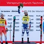 Nel SuperG della Val Gardena vince Zabystran, podio e lacrime per Franzoni Nel SuperG della Val Gardena vince Zabystran, podio e lacrime per Franzoni