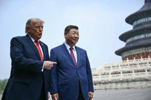 Trump in Cina: "Colloqui estremamente positivi e produttivi". E invita Xi alla Casa Bianca Trump in Cina: "Colloqui estremamente positivi e produttivi". E invita Xi alla Casa Bianca