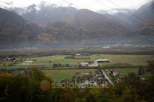 L'area alle porte di Domodossola,dove potrebbe sorgere l'ospedale nuovo